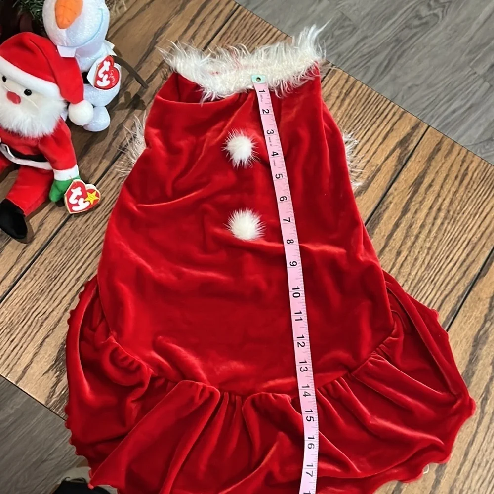 hip doggie christmas dress